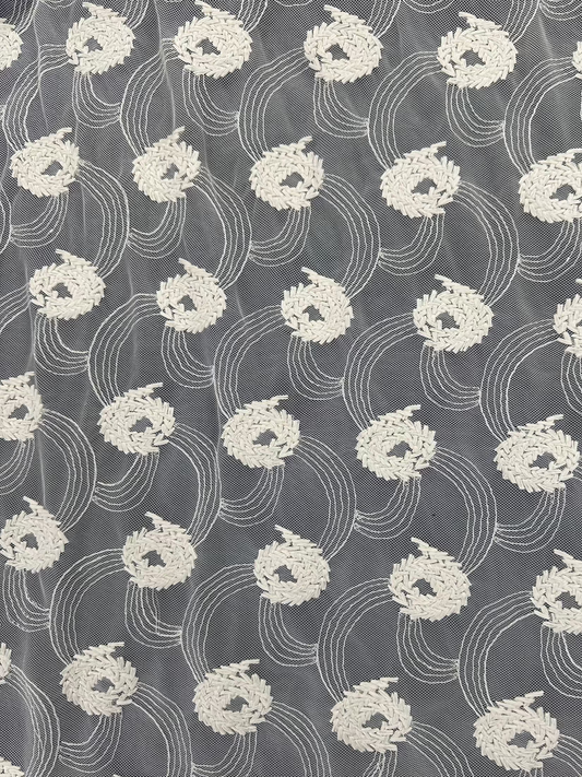 Ecru Cotton Lace