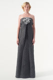 Mosaic Jacquard Long Dress