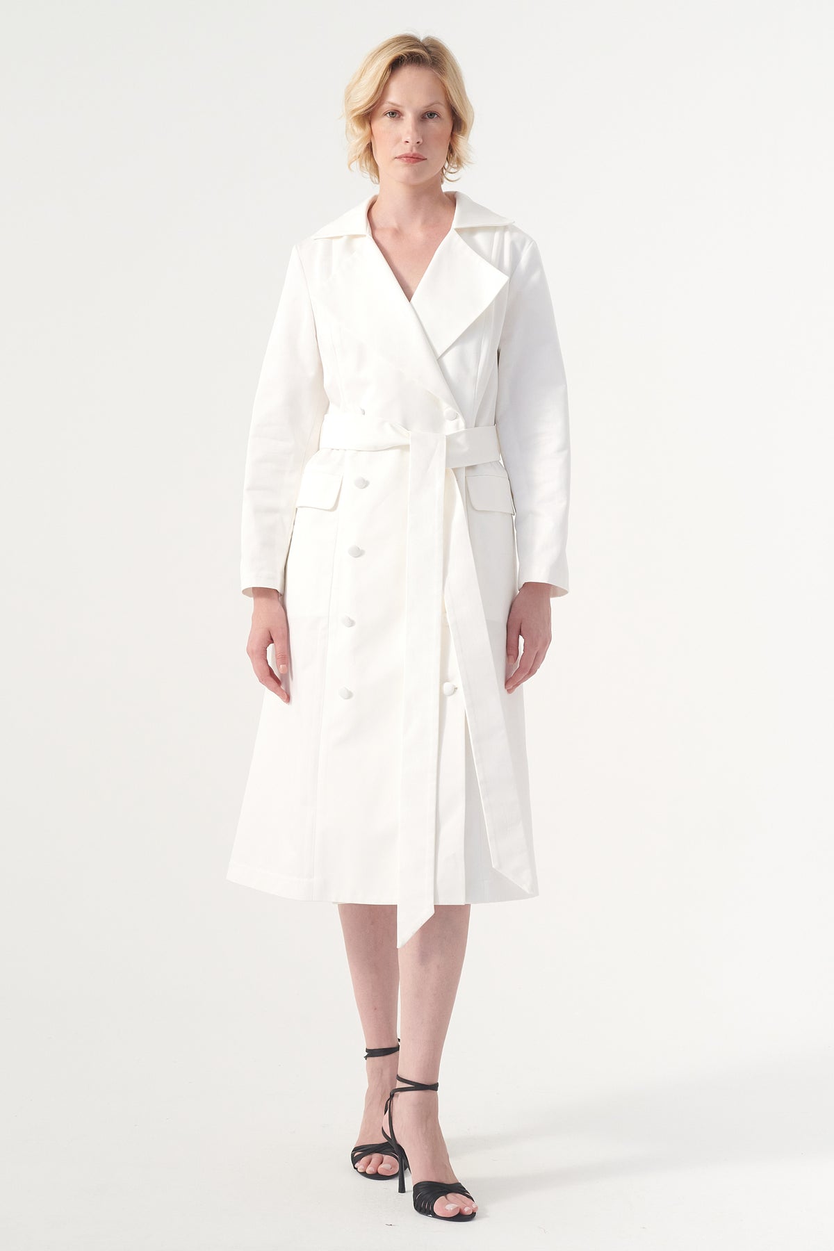 Front button Trench coat