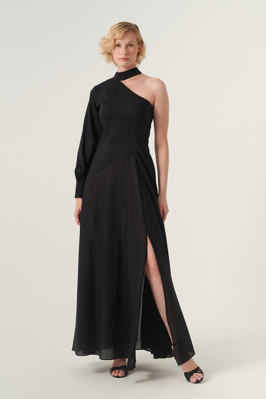 One-Shoulder Long Dress