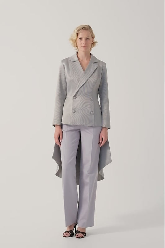 Structured Jacquard Jacket And Pants