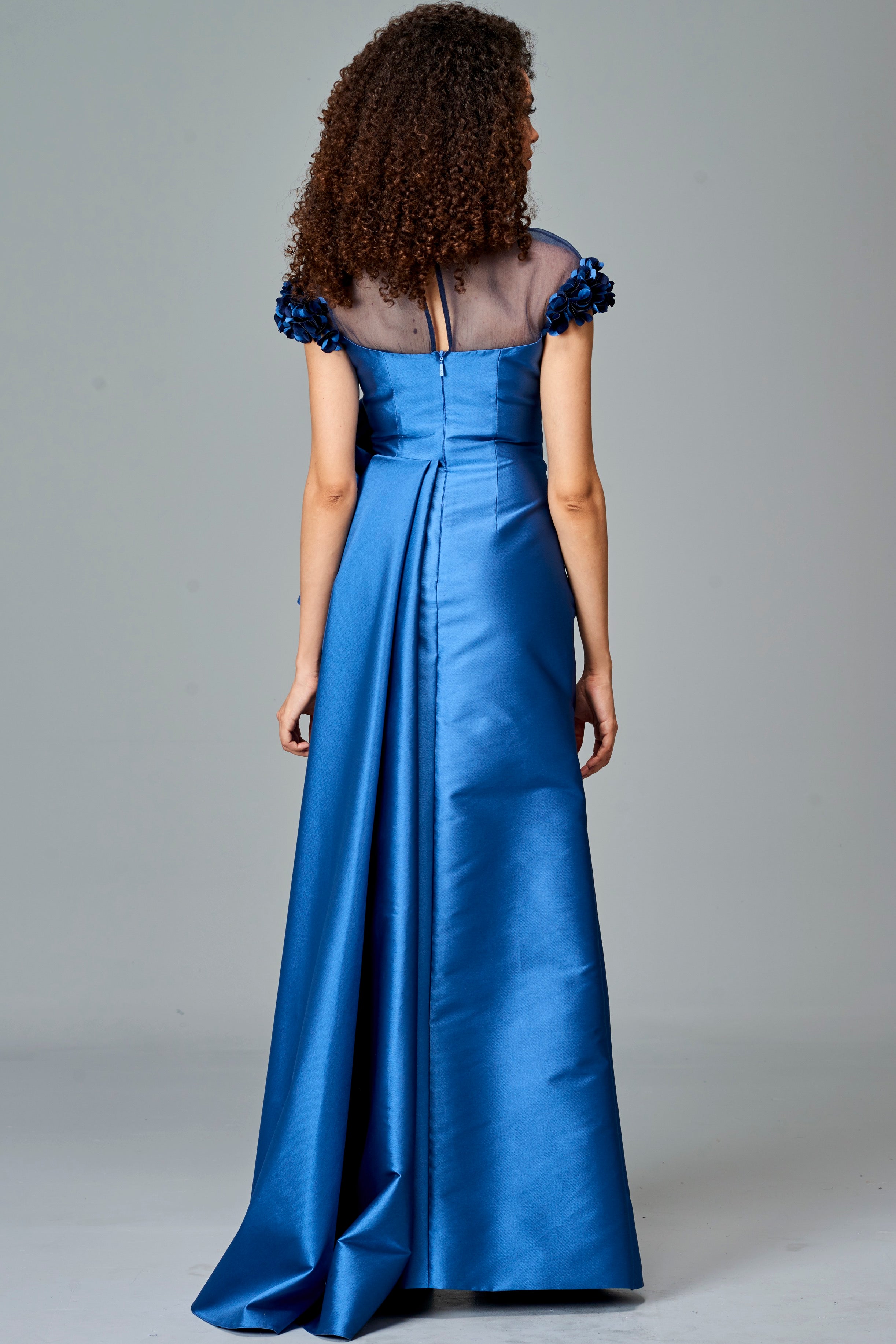 Taffeta Royal Blue Bridesmaid Dresses